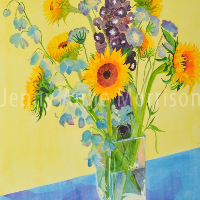 Sunflowers and Daisies