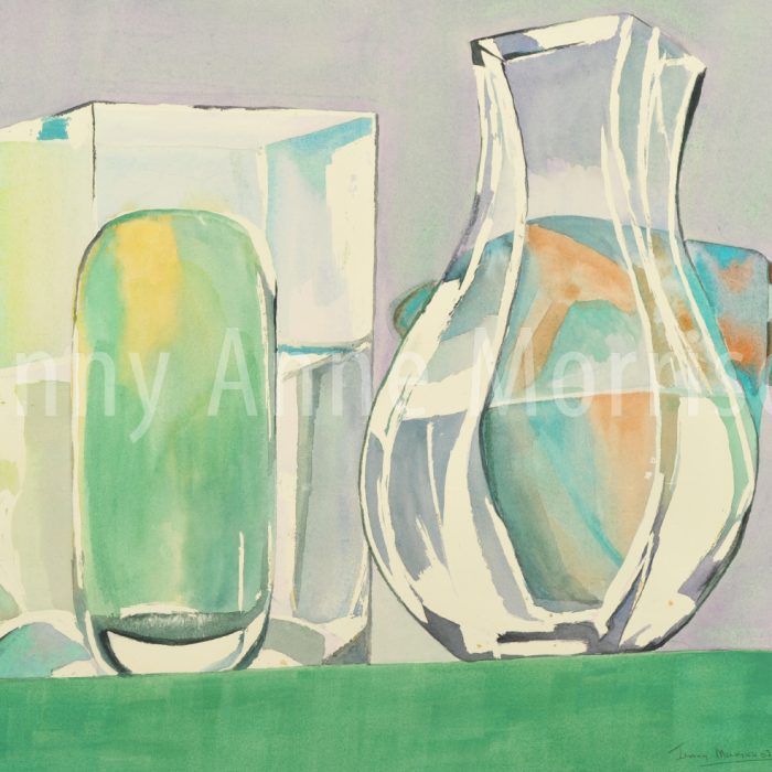 Vases in Shades of Green