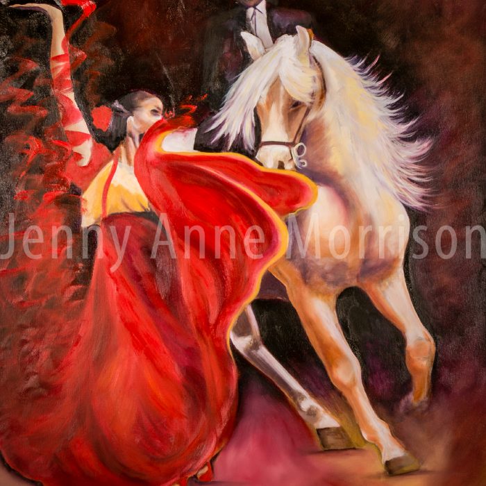 Dance with a White Stallion